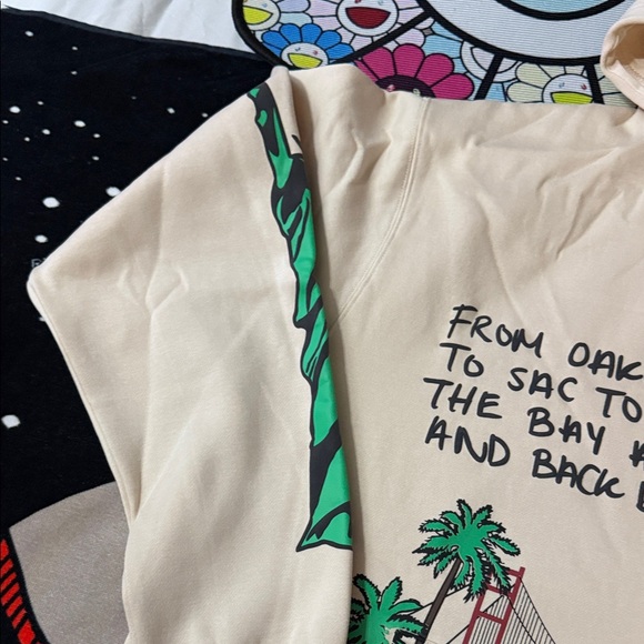 Homme + Femme Cali to NYC HOODIE- Tan - Picture 10 of 16